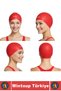 # Swimming Set Adjustable Waterproof Anti-Fog Swimming Goggles Large Size Silicone Swimming Cap Double Set - 2