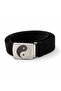 Sports Unisex Belt for Jeans and Canvas, Ying Yang Belt, Women's Belt, Men's Belt - 2