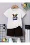 Avengers Heroes Printed T-Shirt Shorts Summer Children's Set