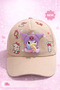 Beige Kuromi Girl's Hat 3D Rotating Wind Rose Adjustable Summer Sunscreen Sports Hat 2-8 Years Old - 4