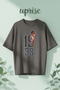Ataturk 1938 Infinity Printed Cotton Oversize T-Shirt