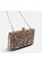 Women's Evening Dress Bag Stone-Embellished Gold - 4