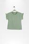 Ruffle Sleeve Detailed Short Sleeve Regular Girls' T-Shirt - 2