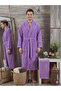 Premium 2-Piece Family Bathrobe Set, Dowry Cotton Gift Bath Set - 2