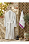 Premium 2-Piece Family Bathrobe Set, Dowry Cotton Gift Bath Set - 3