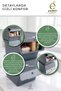 2-Piece Large Size Storage Box 33 Lt with Lid Organizer for Inside the Cabinet Pantry Organizer Box 33 Liters - 2