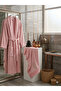 Premium 2-Piece Family Bathrobe Set, Dowry Cotton Gift Bath Set - 2
