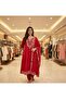 Women’s Elegant Embroidered Kurta Set with Dupatta – 3/4 Sleeve Ethnic Kurtis & Pants Suit, - 2