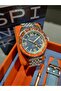 Automatic- Gmt Navy Blue Dial, Sapphire Glass, (Seiko Movement) 15 Atm Water Resistant Men's Wristwatch - 2