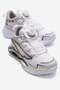 Zippered Lace Anorak Children's Sports Shoes 26-30 White Ice