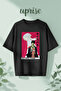 Psycho Pass Printed Cotton Oversize T-Shirt