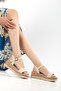 Wicker Band Detailed Casual Women's Sandals - 2