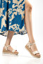 Wicker Band Detailed Casual Women's Sandals - 3