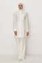 Jacquard Shirt Collar Tunic 46521 - 2