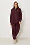 Shirt Collar Pants Suit 46399