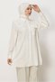 Linen Shirt Collar Tunic 46458 - 3