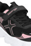 Fizzy Girls' Velcro Black / Pink Casual Sneakers - 4