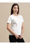 White Solid Raglan Sleeve Top - 3