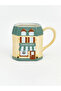 Lcw Home Mixed Coffee Shop Themed Ceramic Mug 400 ml - 2