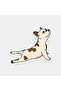 Yoga Pug Dog Sticker