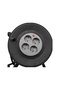 Group Socket Extension Cable - Black - Roller - 6