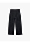 Pleated High Waist Comfortable Fit Striped Balloon Pants - 4