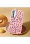 Pink Silicone Case with Shock-Absorbing Camera Protection Compatible with Samsung Galaxy A34 - 2