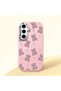 Pink Silicone Case with Shock-Absorbing Camera Protection Compatible with Samsung Galaxy S24 Fe