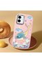 Pink Silicone Case with Shock-Absorbing Camera Protections Compatible with iPhone 16 Plus - 2