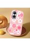 Poco X7 Pro Compatible Shock-Absorbing Camera Protected Pink Silicone Case - 2