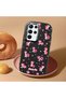 Black Silicone Case Compatible with Samsung Galaxy S22 Ultra with Shock-Absorbing Camera Protections - 2