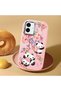 Pink Silicone Case with Shock-Absorbing Camera Protections Compatible with iPhone 16 Plus - 2