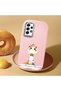 Pink Silicone Case with Shock-Absorbing Camera Protections Compatible with Samsung Galaxy A52/A52S - 2