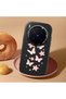 Vivo X300 Pro Compatible Shock-Absorbing Camera Protected Black Silicone Case - 2