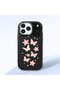 Black Silicone Case Compatible with iPhone 17 Pro with Shock-Absorbing Camera Protections