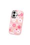 Infinix Smart 10 Compatible Shock-Absorbing Camera Protected Pink Silicone Case - 3
