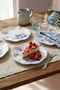6-Piece Nesrin 19 cm Cake Plate 1891 - 2