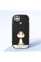 Oppo A15/A15S Compatible Black Silicone Case with Shock-Absorbing Camera Protections