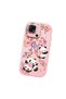 Redmi 10C Compatible Shock-Absorbing Camera Protected Pink Silicone Case - 3