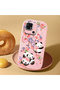 Redmi 10C Compatible Shock-Absorbing Camera Protected Pink Silicone Case - 2