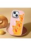 iPhone 13 Mini Compatible Shock-Absorbing Camera Protected Pink Silicone Case - 2