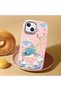 Pink Silicone Case with Shock-Absorbing Camera Protections Compatible with iPhone 13/14 - 3