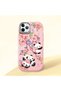 Pink Silicone Case with Shock-Absorbing Camera Protections, Compatible with iPhone 11 Pro