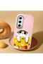Pink Silicone Case Compatible with Tecno Camon 40 Pro 5g (Cm7) with Shock-Absorbing Camera Protections - 2