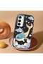 Samsung Galaxy A35 Compatible Black Silicone Case with Shock-Absorbing Camera Protections - 2
