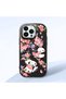 Black Silicone Case Compatible with iPhone 14 Pro with Shock-Absorbing Camera Protections