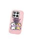 Pink Silicone Case Compatible with Mi 15t Pro with Shock-Absorbing Camera Protection - 3