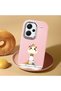 Redmi Note 13 Pro Plus+ 5g Compatible Shock-Absorbing Camera Protected Pink Silicone Case - 3