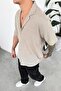 Stone Corded Basic Relaxed Short Sleeve Shirt - 2