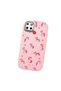 Realme C25/C25S Compatible Shock-Absorbing Camera Protected Pink Silicone Case - 3